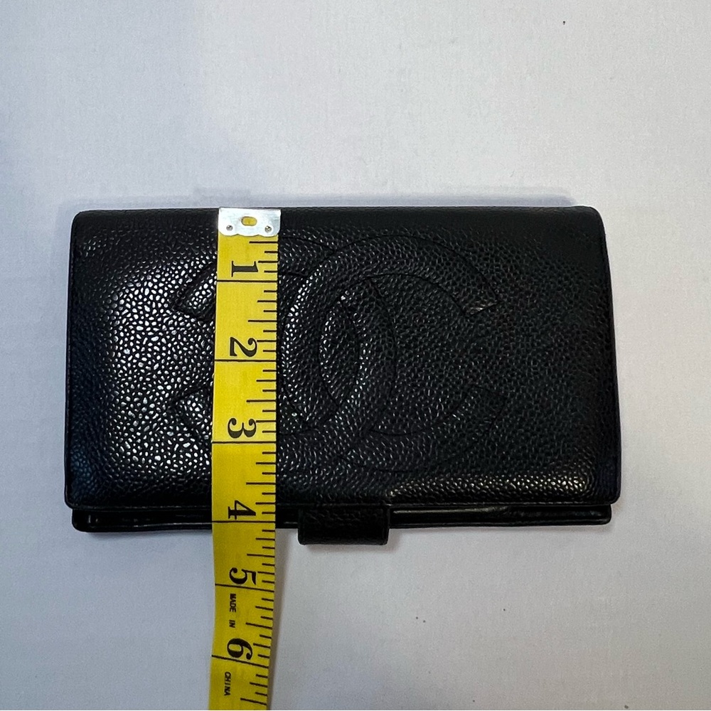 CHANEL Caviar Timeless CC Wallet‎ with COA card - Picture 14 of 14